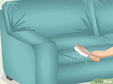 Очистите бархатный диван, шаг 2