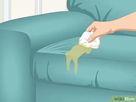 Очистите бархатный диван, шаг 4