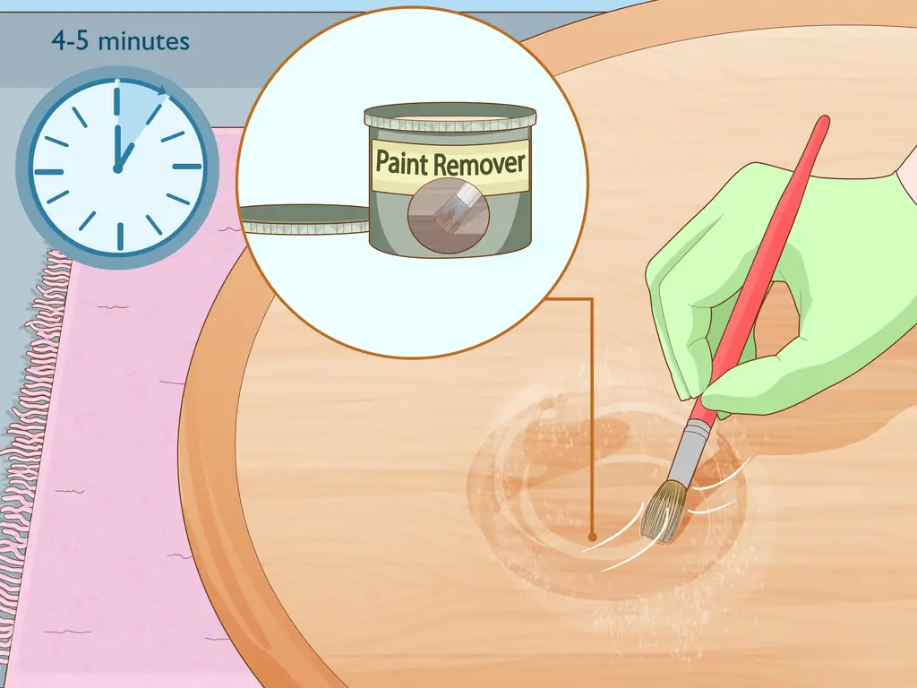 4 способа удалить пятна от воды с дерева
