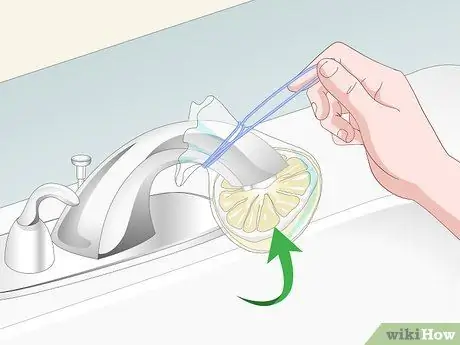 Очистка кранов от известкового налета Шаг 3