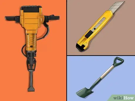 Грубый отвал в ванной в подвале Шаг 6