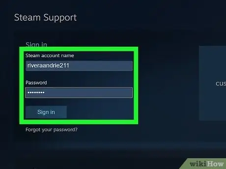 Обратиться в службу поддержки Steam Шаг 3