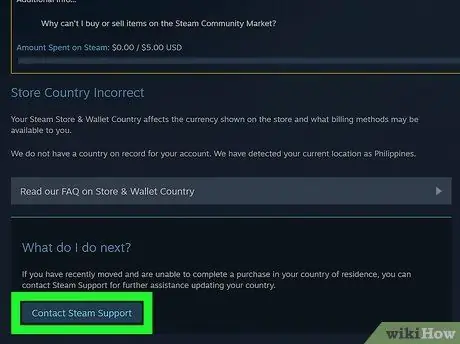 Обратиться в службу поддержки Steam Шаг 6