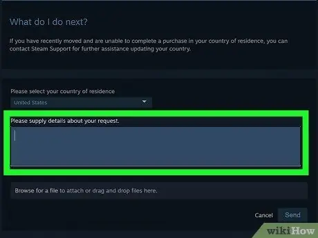 Обратиться в службу поддержки Steam Шаг 7
