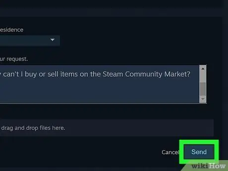 Обратиться в службу поддержки Steam Шаг 8