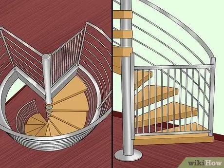 Закрытие винтовой лестницы, шаг 1