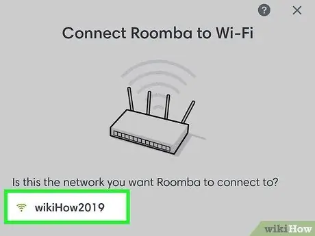 Подключите Roomba к Wi-Fi Шаг 6