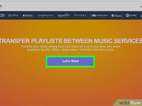 Перенос плейлиста Apple Music в Spotify Шаг 2