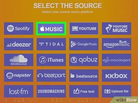 Перенос плейлиста Apple Music в Spotify Шаг 3
