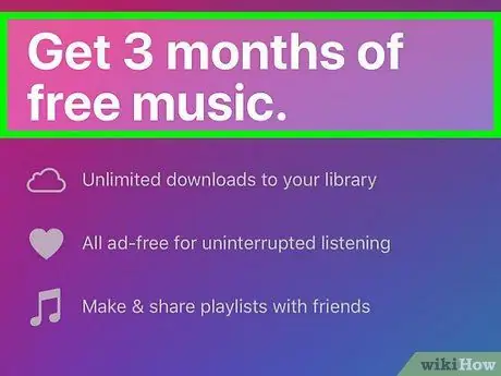 Включите Apple Music на iPhone. Шаг 5