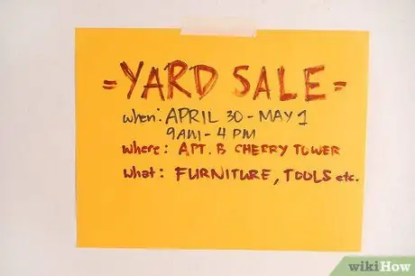 YardSaleSigns Шаг 6