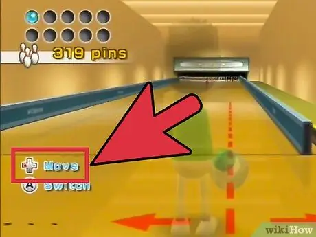 Ударьте кеглем 91 в Wii Sports, шаг 2 Ударьте кеглем 91 в Wii Sports, шаг 2