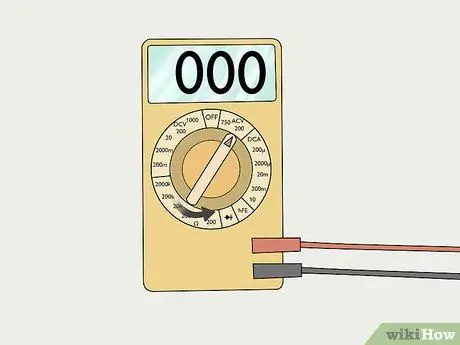 Проверьте розетку с помощью мультиметра Шаг 5