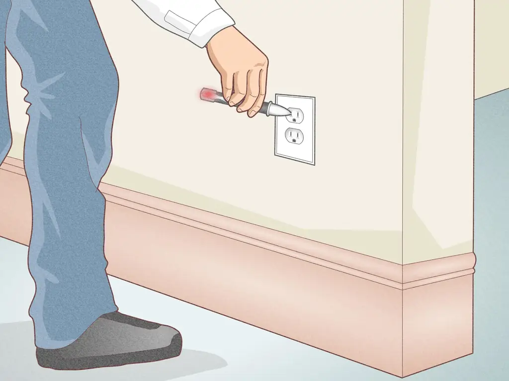 Как добавить электрическую розетку в стену (с изображениями)