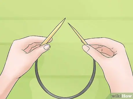 Вяжите лицевыми по кругу, шаг 1