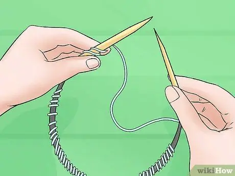 Вяжем на 2-й круг лицевых панелей