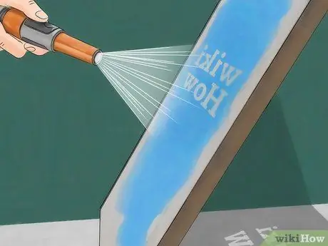 Трафаретная печать дома Шаг 15