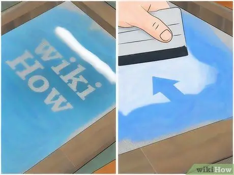 Трафаретная печать дома Шаг 17