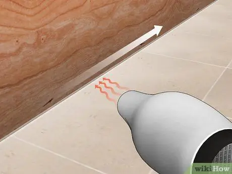 Удаление силиконового уплотнения, шаг 2