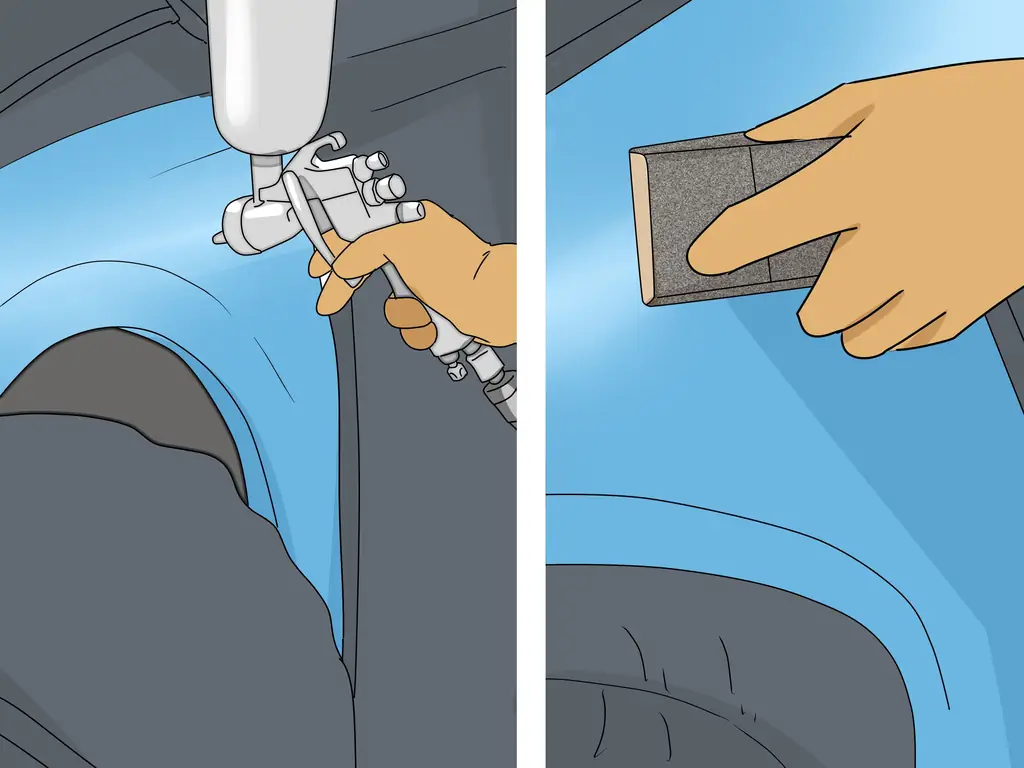 Как подготовить машину к покраске: 14 шагов (с иллюстрациями)