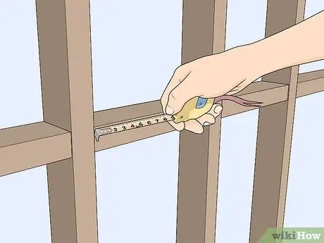 Сборка настенных гаражных полок Шаг 1