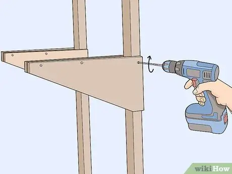 Сборка настенных гаражных полок Шаг 14