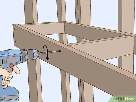 Сборка настенных гаражных полок Шаг 6