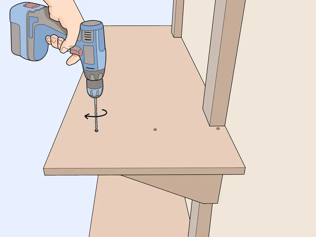 Простые способы сборки настенных гаражных полок (с изображениями)