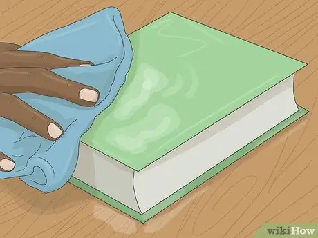 Сушка влажной книги Шаг 1