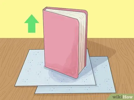 Сушка влажной книги Шаг 3