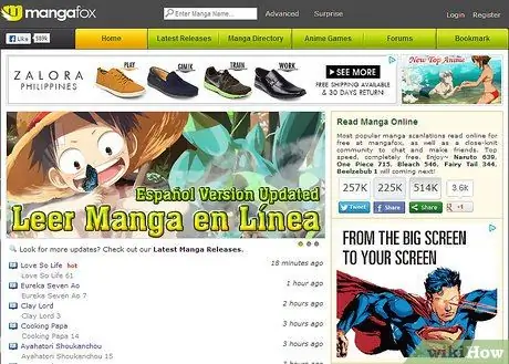 Читать мангу онлайн на MangaFox. Com Шаг 1