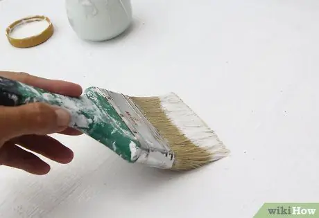 Трафарет с акриловой краской Шаг 1