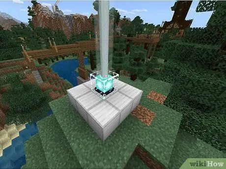 Сделайте маяк в Minecraft, шаг 1