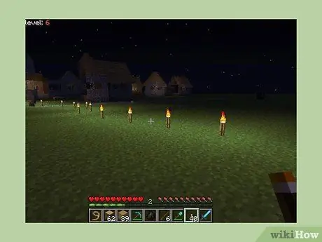 Сделать факел в Minecraft Шаг 13