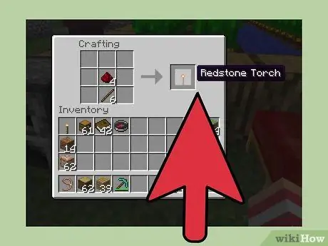 Сделать факел в Minecraft Шаг 17