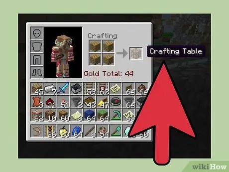 Сделайте факел в Minecraft, шаг 2