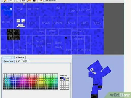 Измените свой скин Minecraft с MC SkinEdit Шаг 9