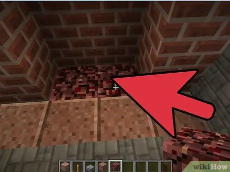 Постройте кирпичный камин с дымоходом в Minecraft, шаг 6