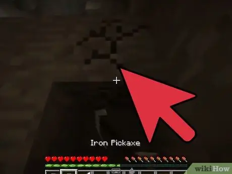 Сделайте ножницы в Minecraft, шаг 1