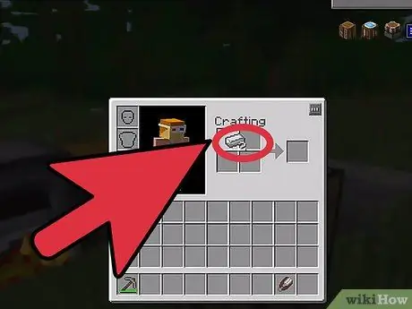 Сделайте ножницы в Minecraft, шаг 4