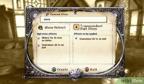 Зачаровать предметы в Oblivion Step 3 Bullet 1