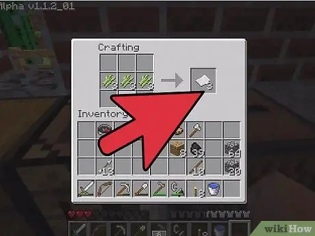 Сделайте книжную полку в Minecraft, шаг 4