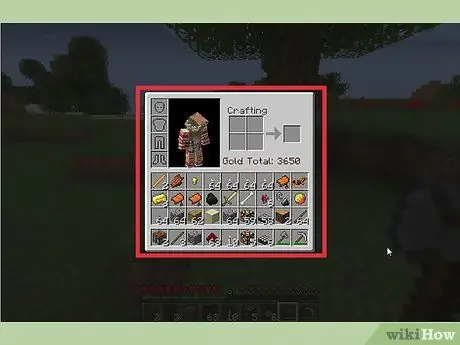 Сделать меч в Minecraft Шаг 2