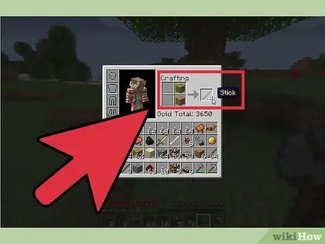 Сделать меч в Minecraft Шаг 4