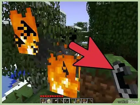 Сделайте кремень и сталь в Minecraft, шаг 8