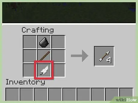 Сделайте лук и стрелу в Minecraft Step 7