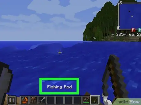 Получить рыбу в Minecraft, шаг 5