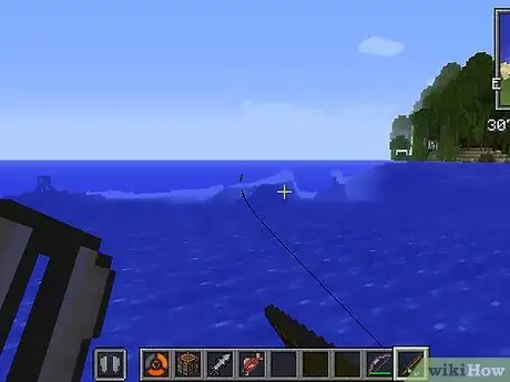 Получить рыбу в Minecraft Step 7