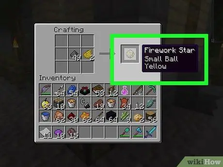 Сделайте фейерверк в Minecraft, шаг 11