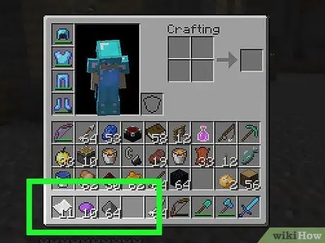 Сделайте фейерверк в Minecraft, шаг 2